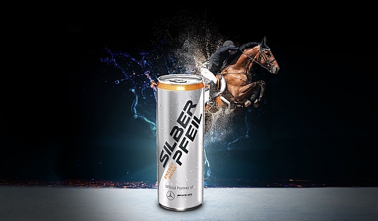 SILBERPFEIL Energy Drink Horse Events