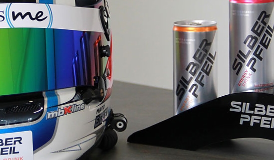 SILBERPFEIL Energy Drink Mercedes AMG DTM Maro Engel