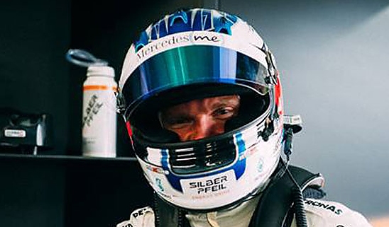 SILBERPFEIL Energy Drink Mercedes AMG DTM Maro Engel