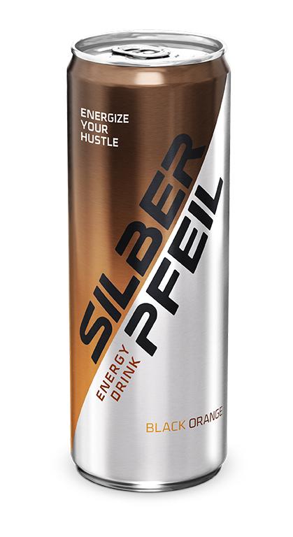 The Caffeine Containing Functional Beverage Silberpfeil Energy Drink
